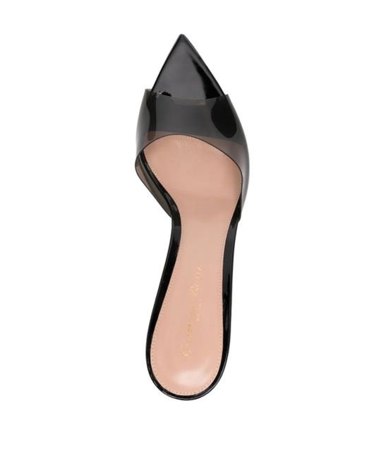 Gianvito Rossi Metallic Elle 55
