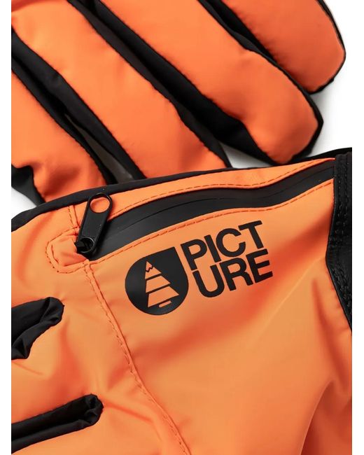 Picture Black Ski Gloves for men