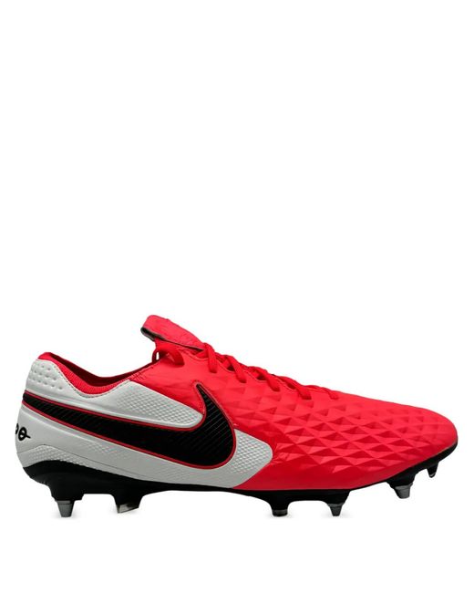 Nike Red Tiempo Legend 8 Elite Sg Pro Soccer Shoes for men