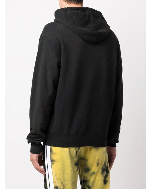BBCICECREAM Black Logo-Print Pullover Hoodie for men