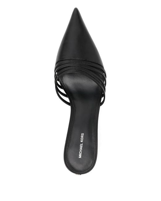Michael Kors Black Haisley Mules