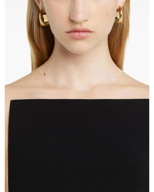 Courreges Metallic One Earrings