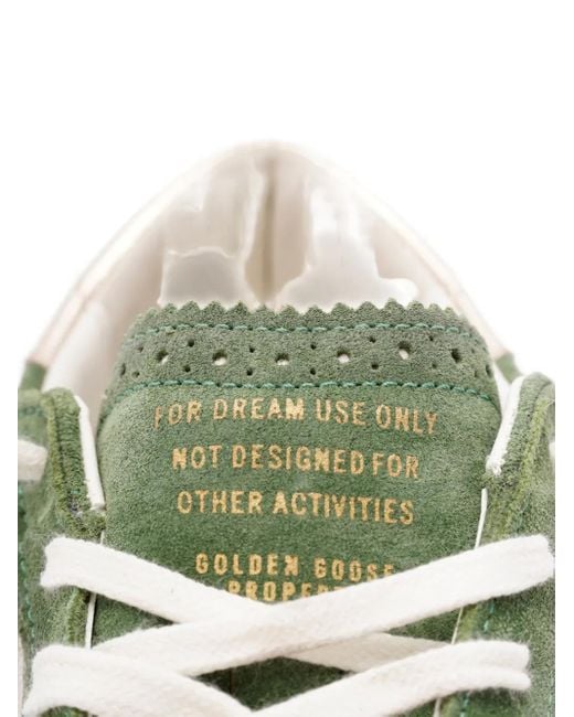 Golden Goose Deluxe Brand Green Super-Star suede sneakers