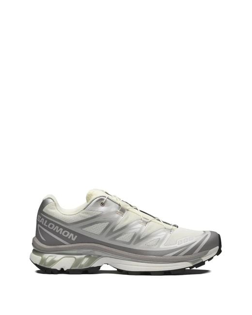 Salomon White Vanilla Ice Lilac Ash Sneakers for men