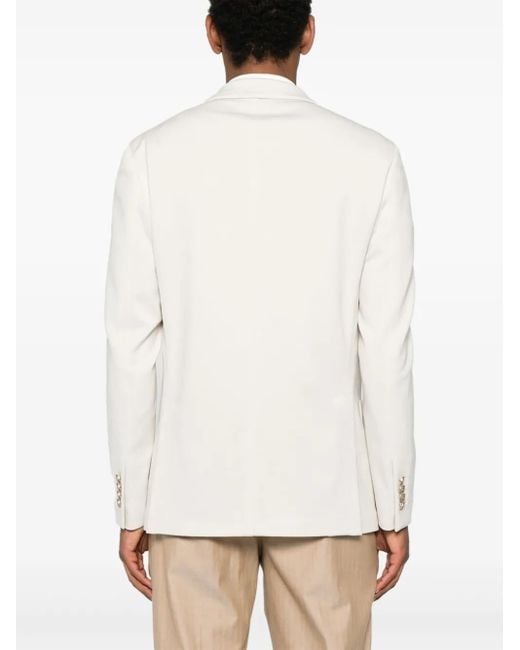 Eleventy Blazer Met Dubbele Rij Knopen in het White voor heren
