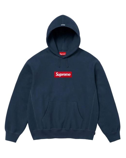 Supreme Blue Box Logo Hoodie