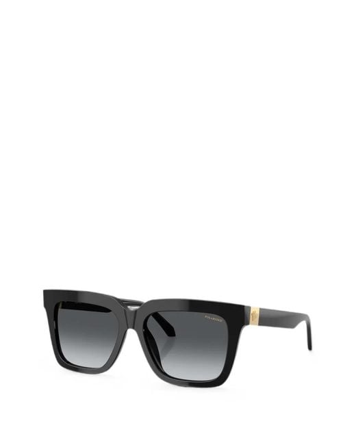 Versace Black Square-Frame Sunglasses
