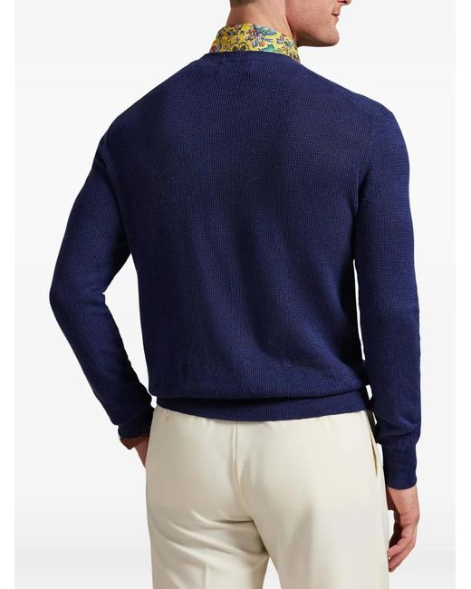 メンズ Polo Ralph Lauren クルーネックセーター Blue