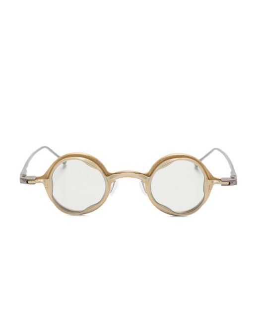 Rigards Natural Brille Mit Rundem Gestell