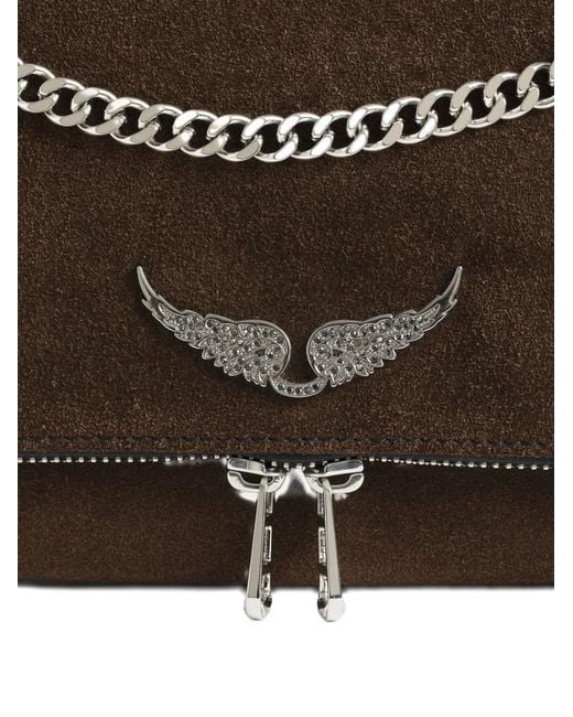 Zadig & Voltaire Brown Rock Ii Shouder Bag