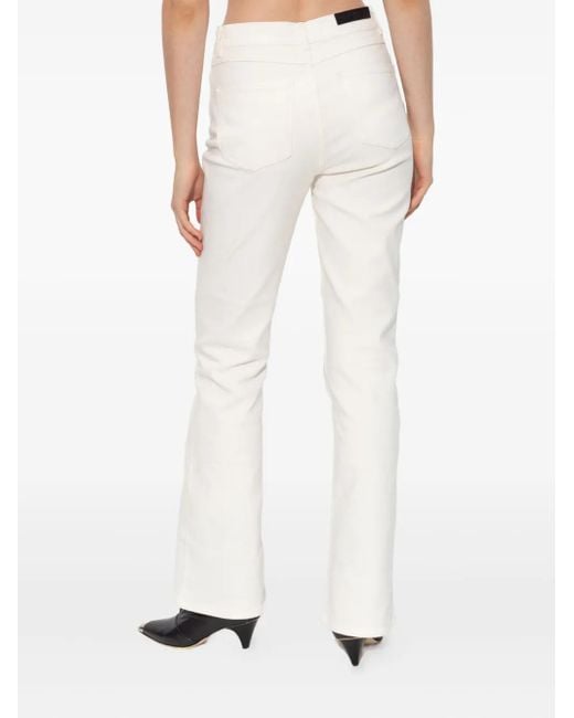 IRO White Olivier Bootcut Jeans