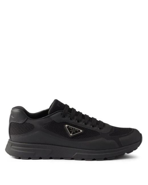 Prada Prax 2.0 Sneakers mit Mesh-Einsatz in Black für Herren
