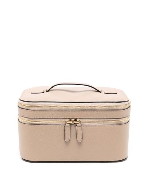 Trousse De Toilette En Cuir Smythson en coloris Natural