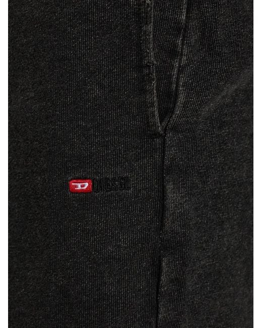 DIESEL Black P-Crox Track Pants for men
