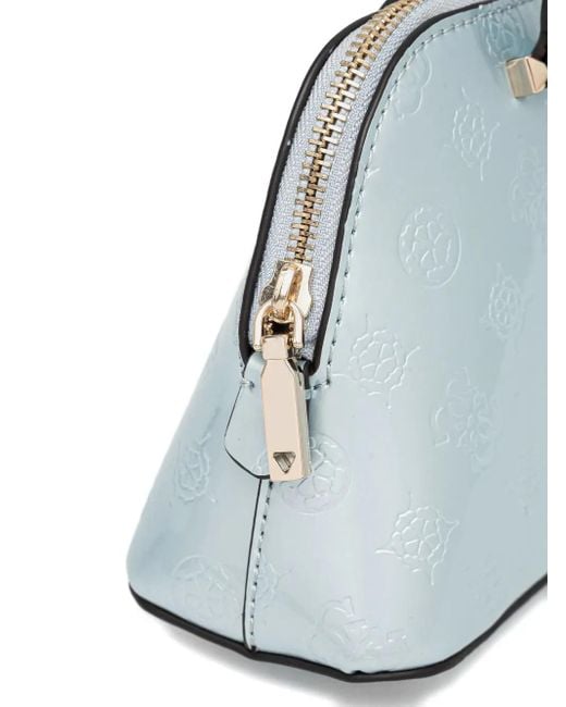 Guess Arnela Leather Tote Bag White