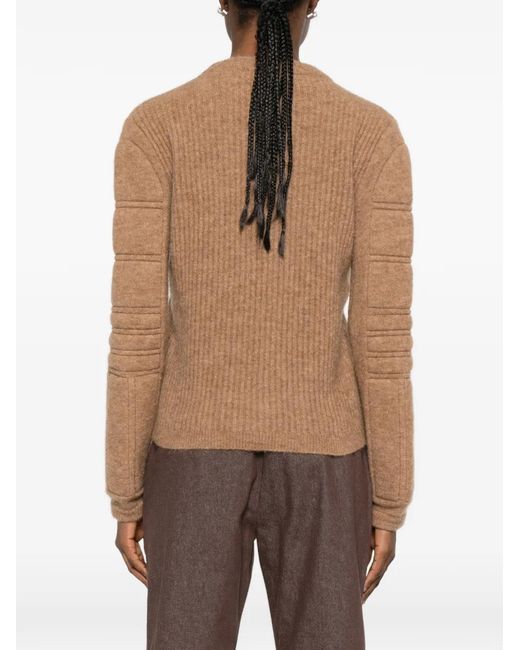 Max Mara Natural Smirne Long-Sleeve Sweater