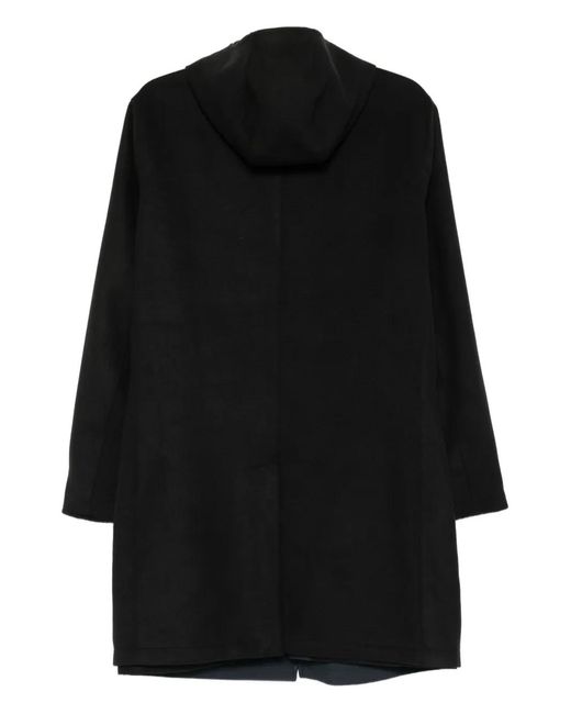 KIRED Black Single-Breasted Coat for men