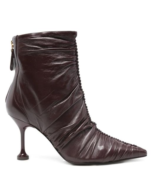 Alexandre Birman Brown 85Mm Dannia Boots