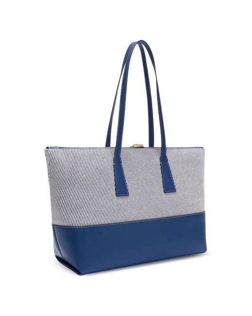 Furla Blue Olivia Tote L