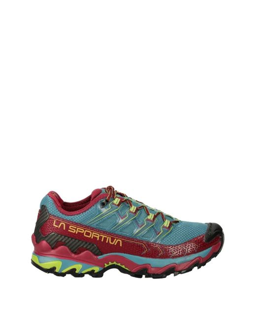 La Sportiva White Mesh-Panelled Logo-Print Sneakers