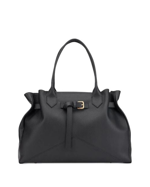Ballantyne Black Kate 990 Buckle Tote Bag