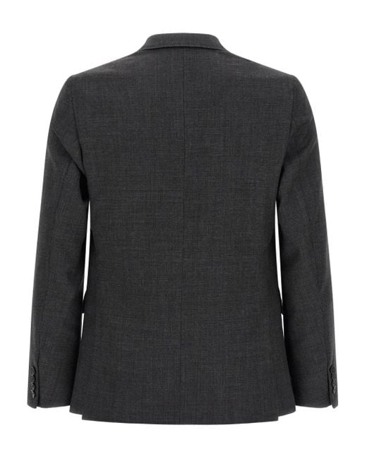 Pal Zileri Black Single-breasted Suit for men