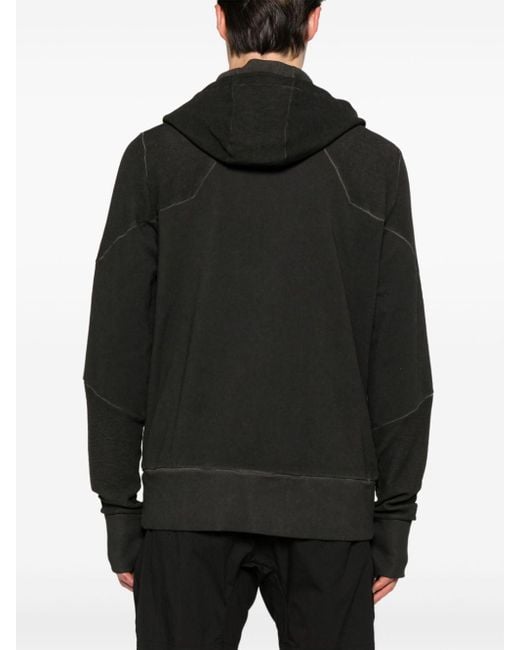 Veste zippée à capuche Thom Krom pour homme en coloris Black