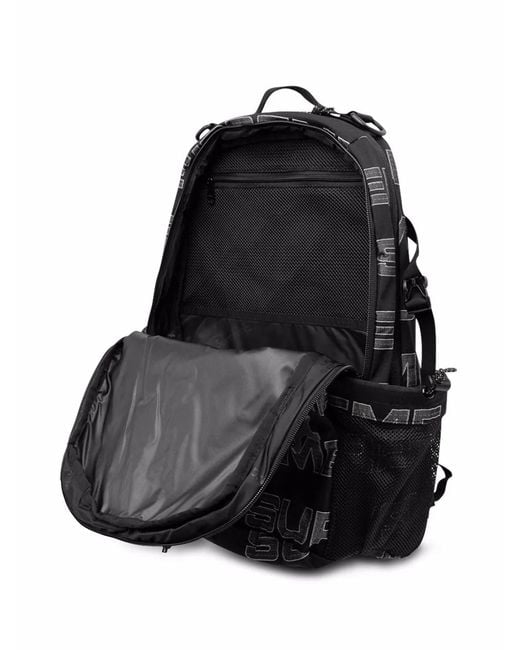 Supreme Black Logo-Print Backpack