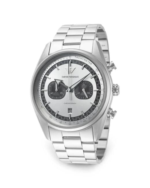 Emporio Armani Gray Racer 42Mm Watch for men