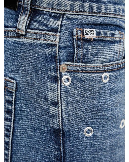 DKNY Blue Five-Pocket Jeans