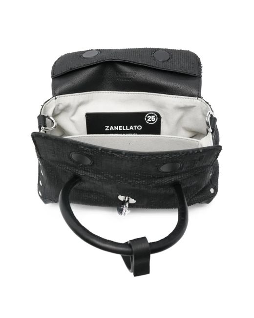 Mini Sac Cabas Dotta Zanellato en coloris Black
