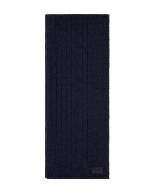 Écharpe À Patch Logo Roberto Cavalli pour homme en coloris Blue