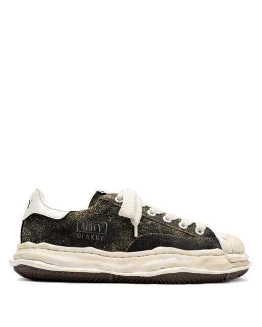 Maison Mihara Yasuhiro Black Blakey Low-Top Sneakers