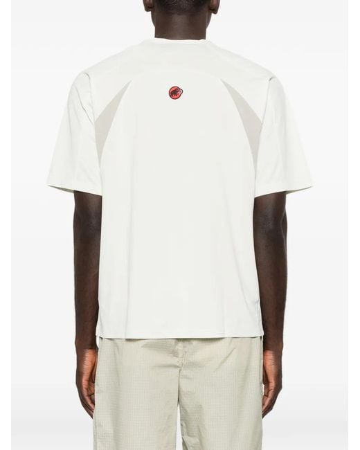 Hiking Patrol White X Mammut Zip-Fastening Short-Sleeve T-Shirt for men