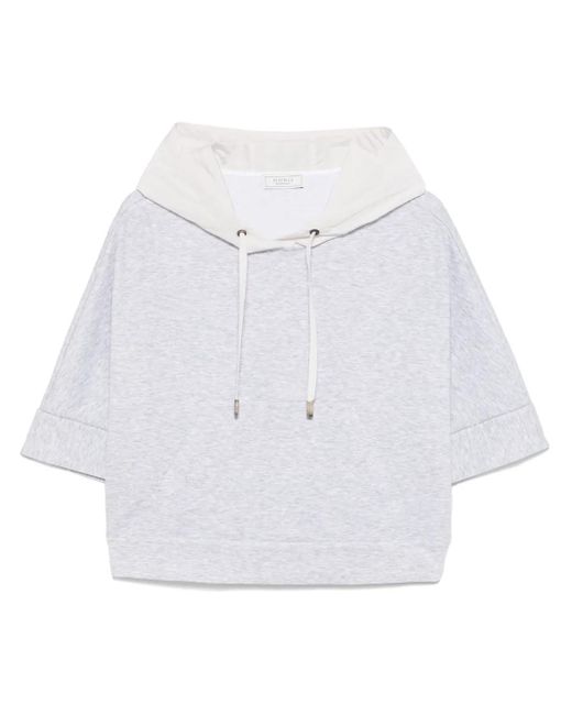 Peserico パネル パーカー White