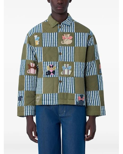 STORY mfg. Blue Short-On-Time Jacket for men