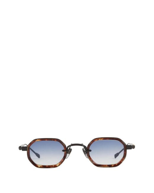 Sato Eyewear White Lunettes De Soleil Erakis En Titane for men