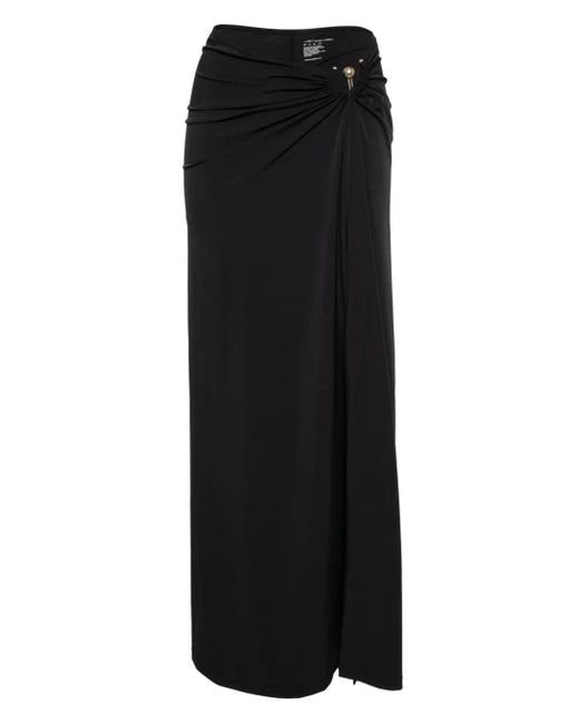 Christopher Esber シャーリング スプリット スカート Black
