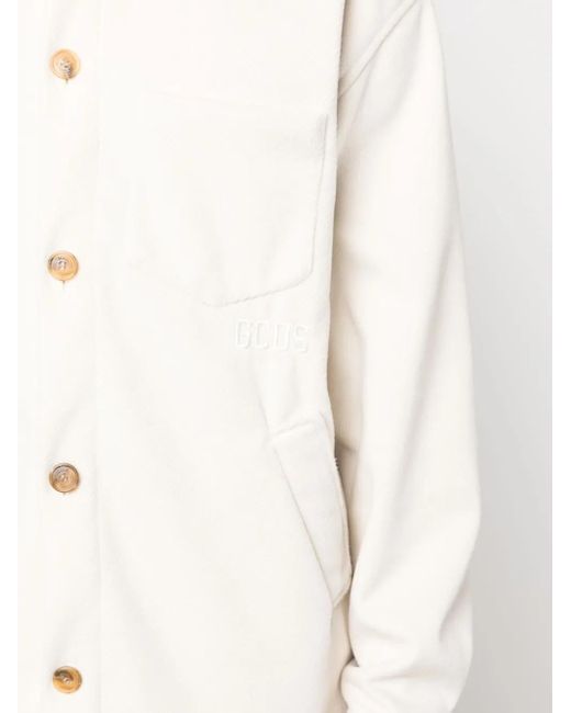 Gcds Natural Jacket With Embroidery for men