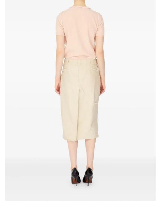 Jupe À Taille Haute Maison Margiela en coloris White