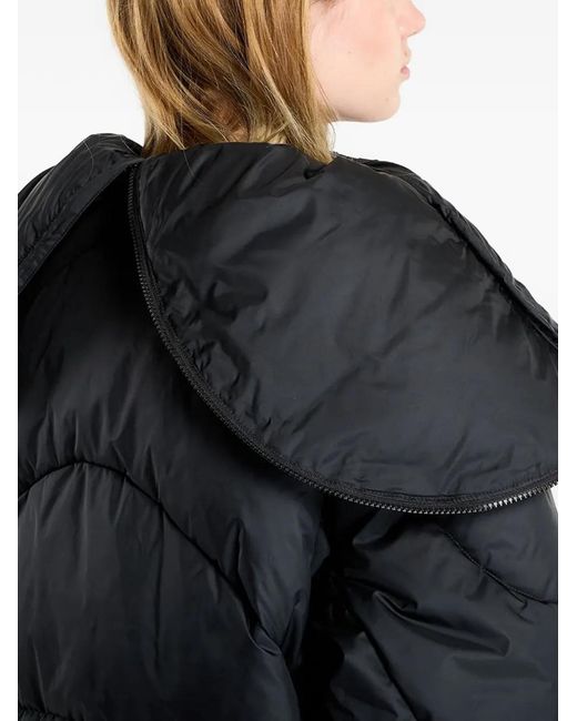 Adidas By Stella McCartney Black Padded Hooded Jacket