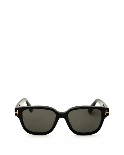 Tom Ford Black Square-Frame Sunglasses for men
