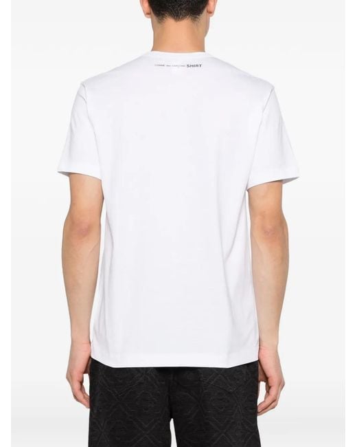 Comme des Garçons White Tshirt for men