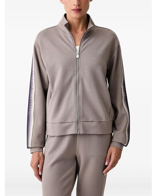 EA7 Gray Logo-Print Track Pants (Set Of Two)