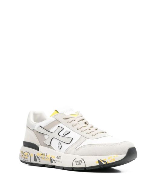 Premiata White Mick Sneakers for men