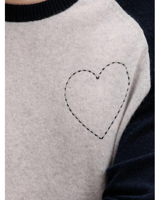 Pull À Appliqué Cœur From Future pour homme en coloris Gray