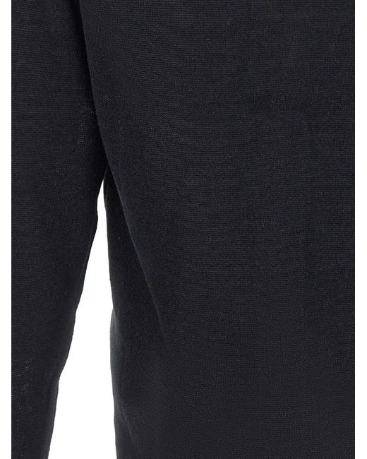 FILIPPO DE LAURENTIIS Blue V-Neck Button-Up Cardigan for men