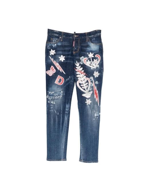 Vaqueros Jennifer DSquared² de color Blue