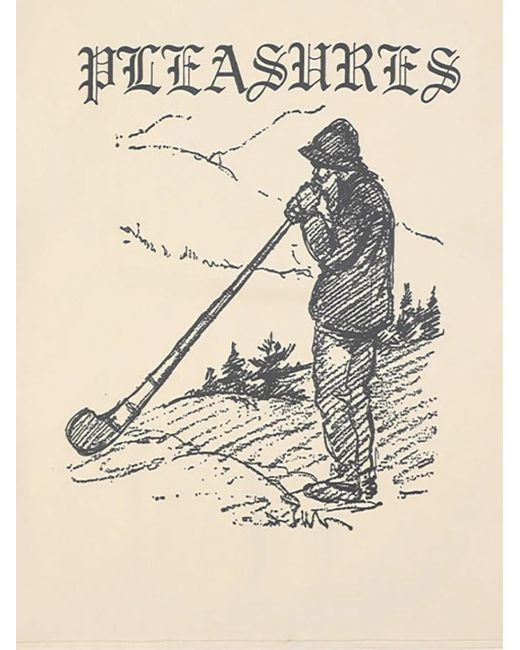 Pleasures Natural Pipe T-Shirt for men