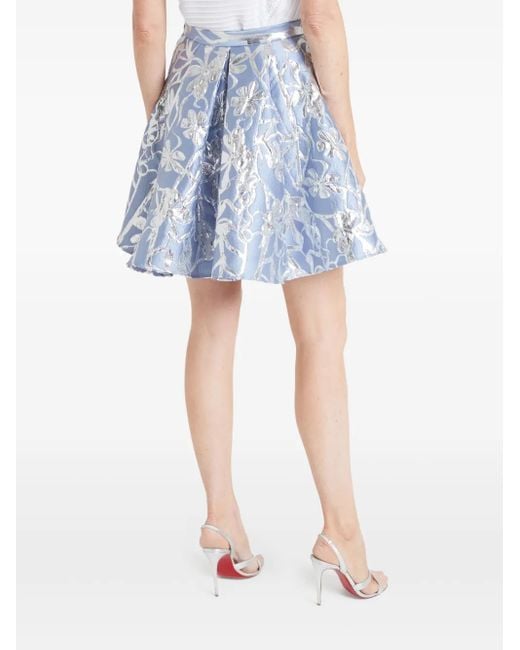 Temperley London Blue Frankel Skirt
